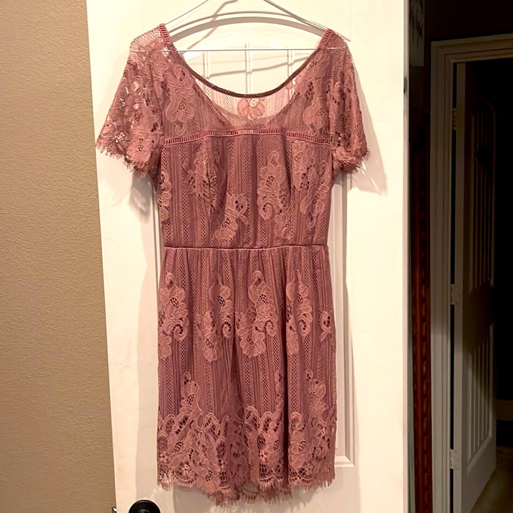Dress mauve